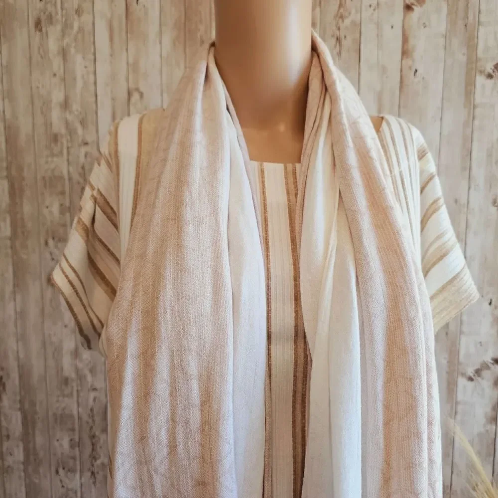 Calvin Klein Scarf Monogram Logo Print Women's 65×25